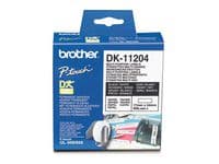 Etikett BROTHER DK11204 17x54mm 400/FP