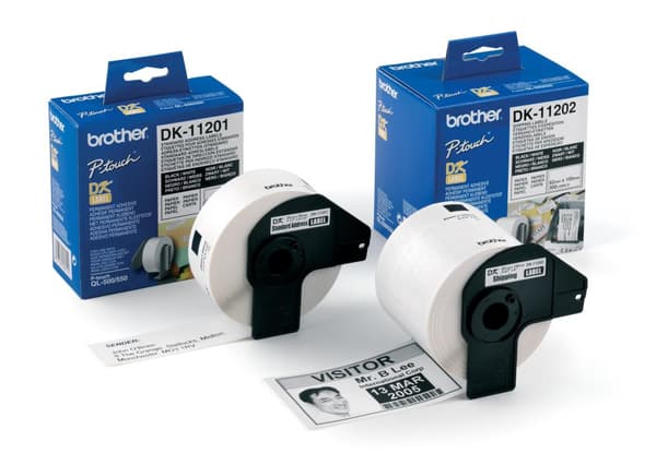 Etikett BROTHER DK11201 29x90mm 400/fp