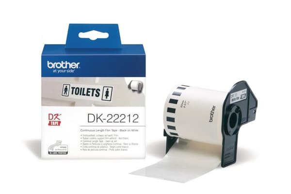 Etikett BROTHER DK22212 pl 62mmx15,24m