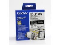 Etikett BROTHER DK11202 62x100mm 300/fp