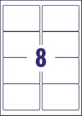 Miniatyrbild 4 av 5: Etikett AVERY QuickDRY 99,1x67,7 200/fp