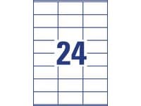 Etikett AVERY 70x36mm 2400/fp