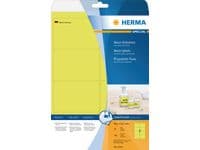 Etikett HERMA 99,1x67,7mm neongul160/fp