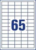 Miniatyrbild 2 av 3: Etikett AVERY 38x21,2mm 6500/fp