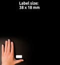 Miniatyrbild 6 av 7: Etikett AVERY handskriv 18x38mm 648/fp