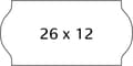 Miniatyrbild 5 av 6: Prisetikett AVERY 1-rad 26x12mm 15000/fp