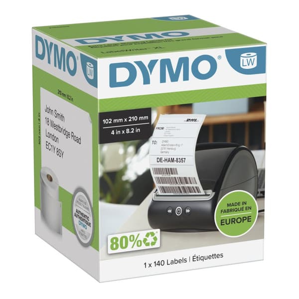 Etikett DYMO Frakt 102x210 mm 140/fp