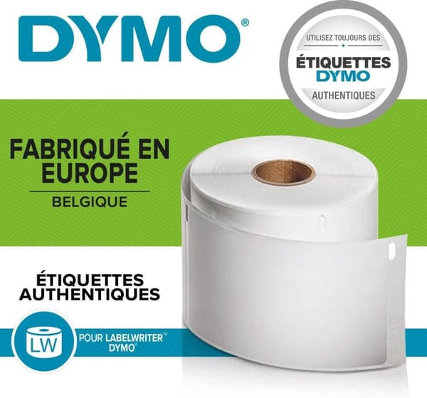 Etikett Dymo 11352 etikettskrivare 25x54mm 500 st