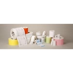 Zebra Z-Ultimate 3000T - polyester - glansigt - permanent lim - vit - 76,2 x 76,2 mm 11340 etikett(er) (6 rull(ar) x 1890) tejp - för PAX 110, S Serie
