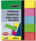 Miniatyrbillede 1 af 3: indekseringsstrimler Sigel mini brilliant 5-farve assorteret SI-HN625
