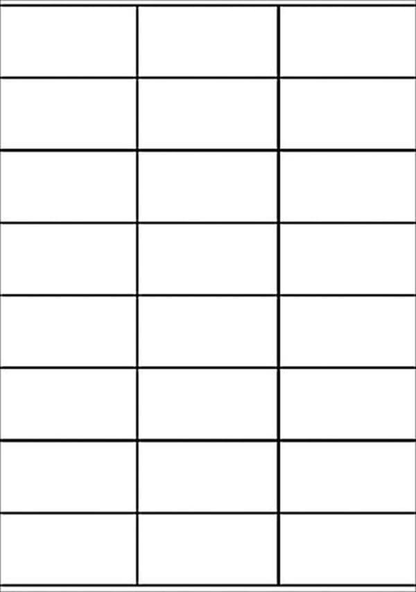 Avery Universal Labels, valkoinen, 70,0 x 36,0 mm, pysyvä liima