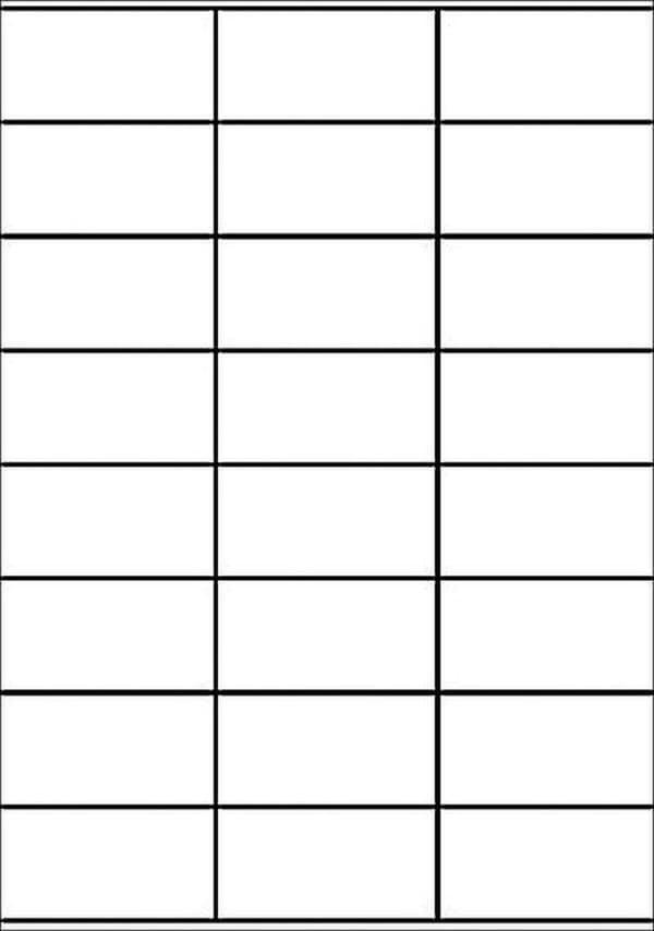 Avery Universal Labels, valkoinen, 70,0 x 36,0 mm, pysyvä liima
