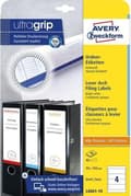 Miniatyrbillede 1 af 3: Avery File Label Zweckform Permanent 192 X 59 mm 40 Stk