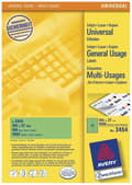 Miniatyrbild 1 av 3: Private Label Avery 3329 Manuell etikett 76x39mm Vit