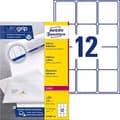 Pikkukuva 1 / 6: Avery L7164-100 - Valkoinen - Paperi - Laser - Itsekiinnittyvä lippu - Pysyvä - Pyöristetty suorakulmio (L7164-100)