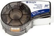Brady 142798 svart - blå självhäftande skrivaretikett (142798)