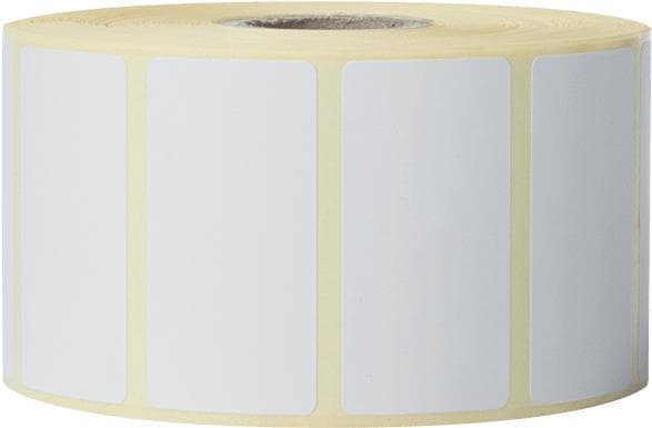 Brother BDE-1J026051-102 - Hvid - Selvklæbende printeretiket - Udstanset etiket - Varmeoverførsel - Rektangel - TD-2020 - TD-2120N - TD-2130N - TD-441