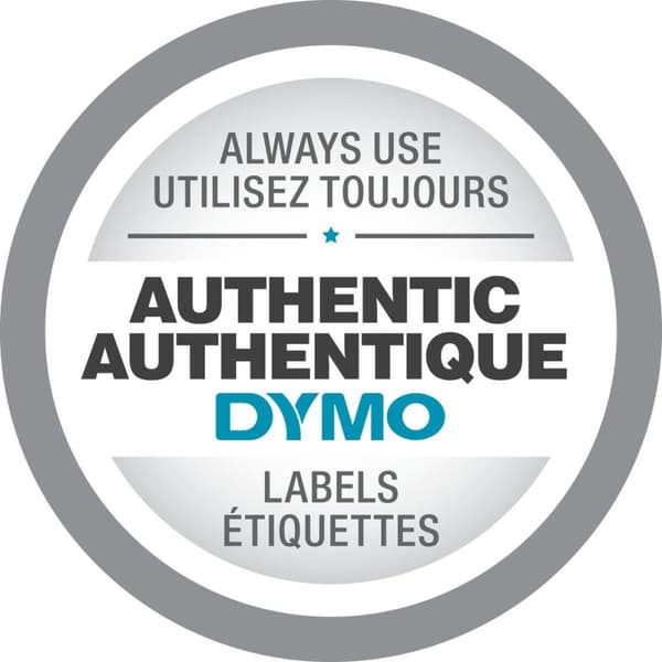 Dymo 40913 nauhatyyppi D1 - 9mm X 7m / musta / valkoinen