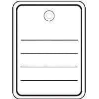 HERMA - prislappsetiketter - vit - 48 x 65 mm - 1000 st. (6841)
