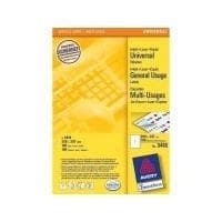Avery - Etiketter - hvid - A4 (210 x 297 mm) - 100 stk. (100 ark x 1) (3418)