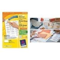 Avery Zweckform 3670 - etiketter - hvid - 36 x 64 mm - 2100 label(s) (100 ark x 21) (3670)