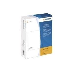 HERMA - Itseliimautuvat osoitetarrat (matta) - valkoinen - 148 x 105 mm - 500 tarraa (500 arkkia x 1) (4332)
