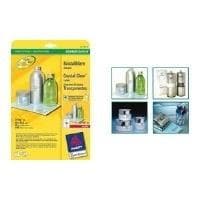 Avery - Permanente selvklæbende polyesteretiketter - Blank - Krystalklar - 50,8 x 96 mm - 250 label(s) (25 ark x 10) (L7783-25)