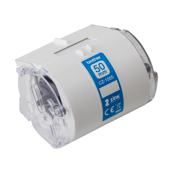 Brother CZ1005 Tape, 50 mm, hvid