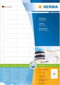 Miniatyrbild 1 av 10: Herma skrivaretiketter Etiketter vit 48,3x16,9 SuperPrint 12800 st.