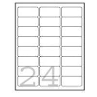 Avery - Adressetiketter - vit - 63,5 x 33,9 mm - 2400 etikett(er) (100 ark x 24) (L7159-100)