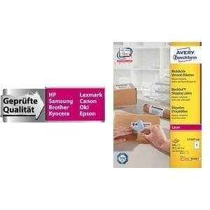 Avery - etiketter - vit - 100 st. 6) (L7166-100)
