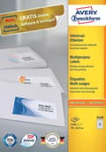Miniatyrbild 1 av 7: Private label Avery 3420 Universal Label 70x16,9mm