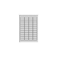Avery Heavy Duty -lasertarrat - polyesteritarrat - hopea - 45,7 x 21,2 mm - 960 tarra(t) (20 arkkia x 48) - (L6009-20)