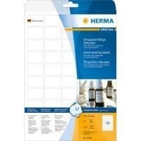 HERMA Special - Kalvotarrat - matta - itseliimautuva - valkoinen - 37 x 25 mm 1250 etiketti(ä) (25 arkkia x 50) (8338)