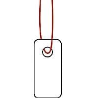 HERMA Strung märkningsetiketter - namnetiketter - vit - 7 x 15 mm - 1000 etikett(er) (6901)
