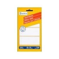 Avery Zweckform - permanent selvklæbende adresselabels - hvid - 89 x 36 mm - 320 label(s) (80 ark x 4) (3344)