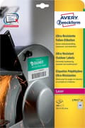 Miniatyrbild 1 av 4: Avery ultraresistenta utomhusetiketter ft 45,7 x 21,2 mm (bxh), låda med 480 etiketter
