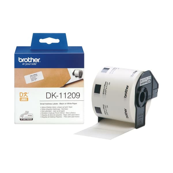 Brother DK-11209 - Adressetiketter 800) (DK-11209)