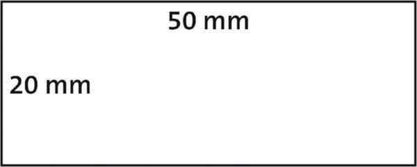 Dymo hængefiletiketter