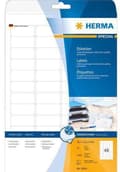 Miniatyrbillede 1 af 3: Herma Inkjet labels hvid 45,7x21,2 InkPrint Special 1200 stk.