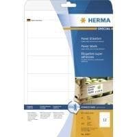 HERMA tarrat A4 97x42,3 mm valkoinen erittäin vahva liimapaperi matta 300 kpl. (10907)