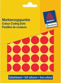 Miniatyrbillede 1 af 6: Private Label Avery 3374 Rund Label 18mm Rød