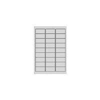 Avery - Avdragbara etiketter - vit - 25 st. 27) (L4737REV-25)