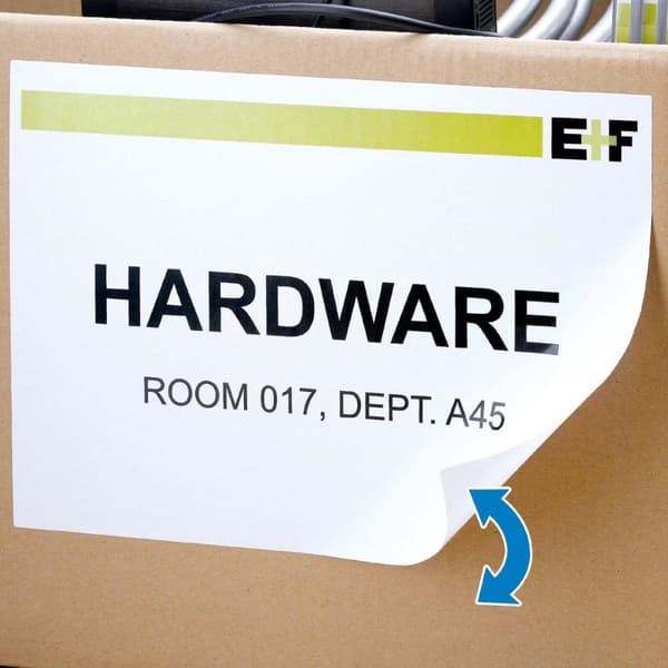 Herma Movables Etikett. vit 210X297 25 ark DIN A4 25 st 10021
