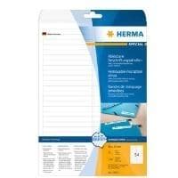 HERMA aftagelige etiketstrimler A4 96x10 mm hvid Løsbare/aftagelige papir mat 1350 stk. (10015)