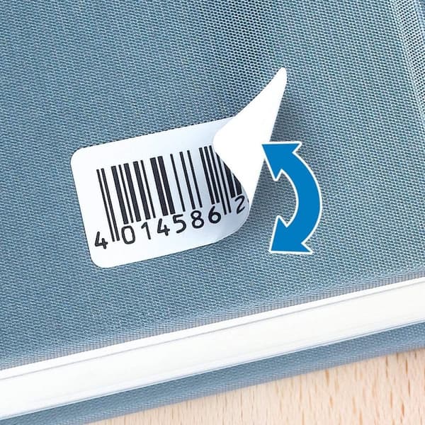 HERMA Labels hvid aftagelig 63,5x8,5 A4 2400 stk.