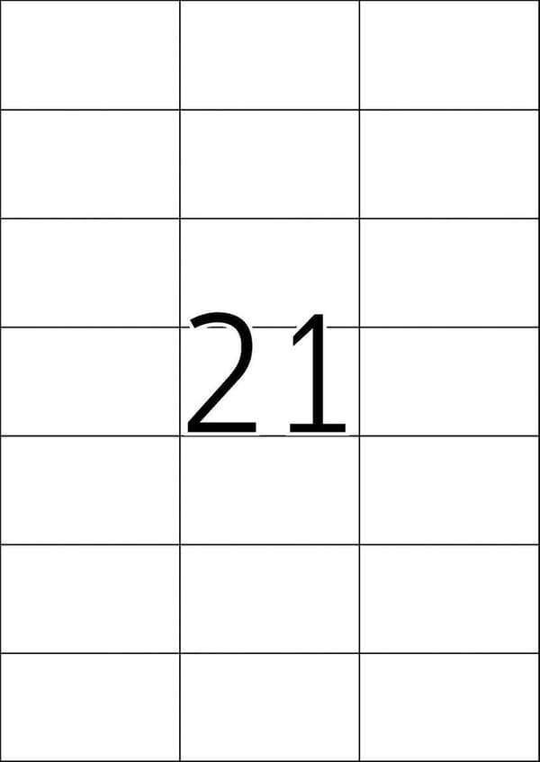 HERMA premium etiketit valkoinen 70X42,3mm 10 arkkia A4 210 kpl