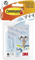 Miniatyrbillede 1 af 4: Command™-strimler, 17200CLR, klar, 8 små + 4 mellemstore + 4 store strimler