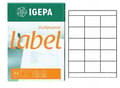 Miniatyrbillede 2 af 2: IGEPA SELVKLÆBENDE ETIKETTER 100 STK 70x50,8 mm