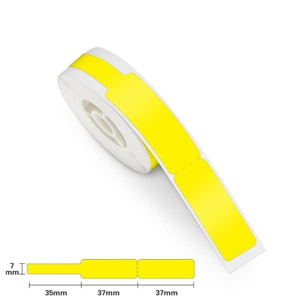 Niimbot RXL12.5*109-65 Gule termiske etiketter